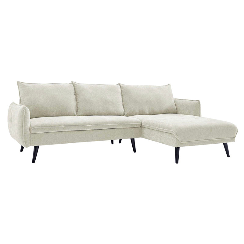 PARIS Sectional Light Beige RIGHT