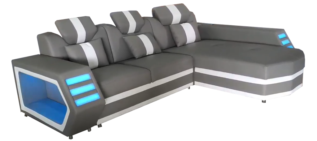 Boa Sectional LED Grey RIGHT
