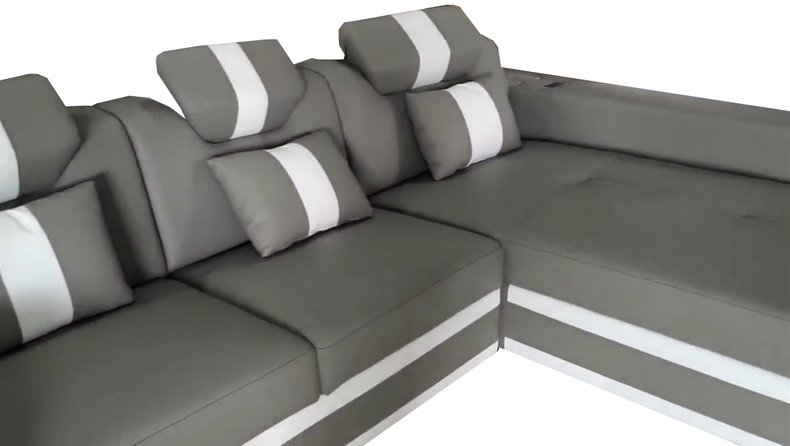 Boa Sectional LED Grey RIGHT