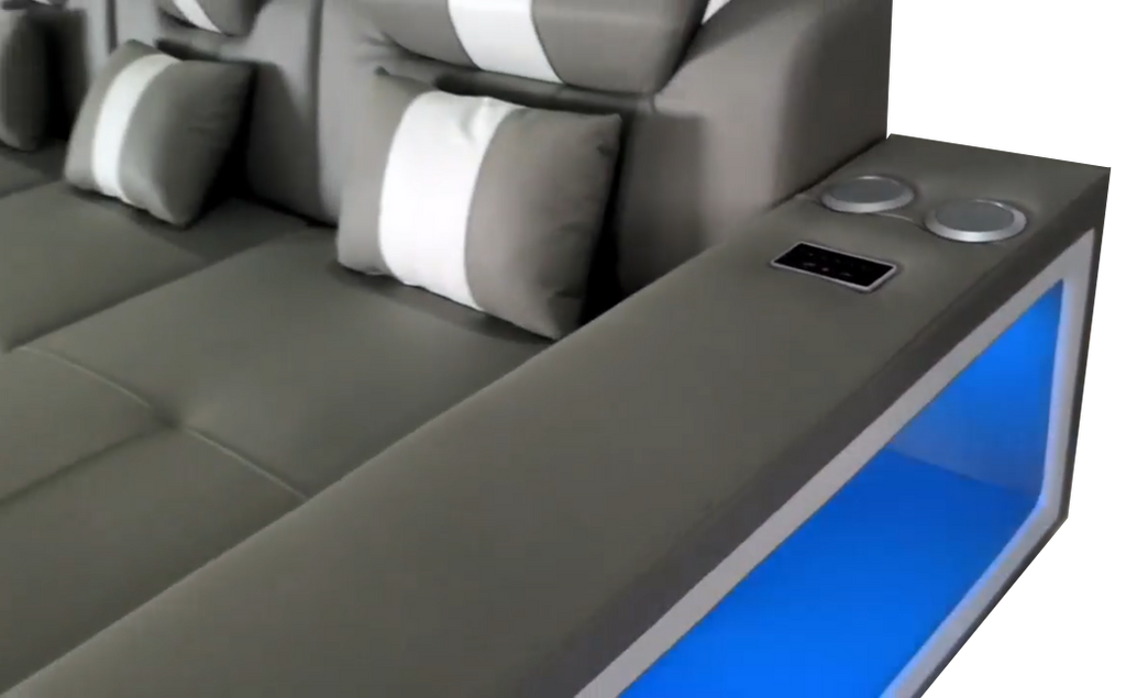 Boa Sectional LED Grey RIGHT