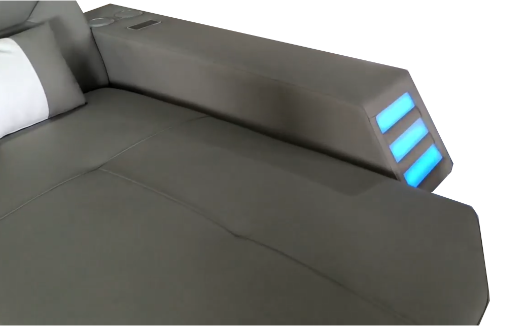 Boa Sectional LED Grey RIGHT