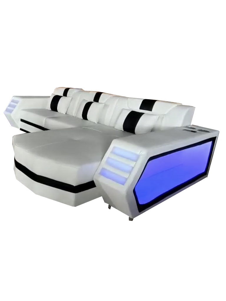 Boa Sectional LED White RIGHT