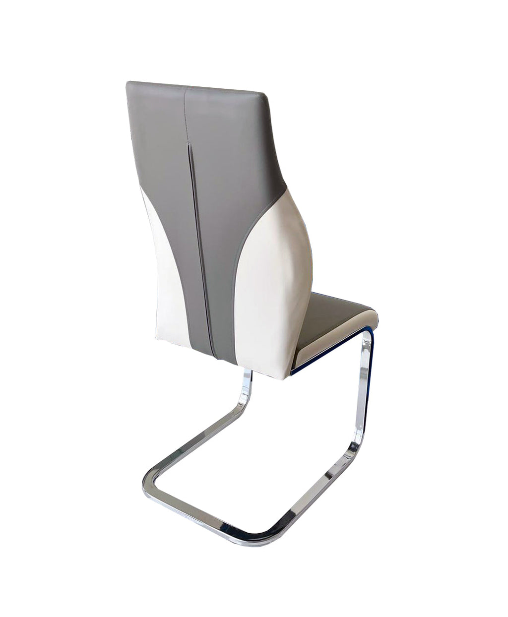 Crystal Dining Chair Grey & White