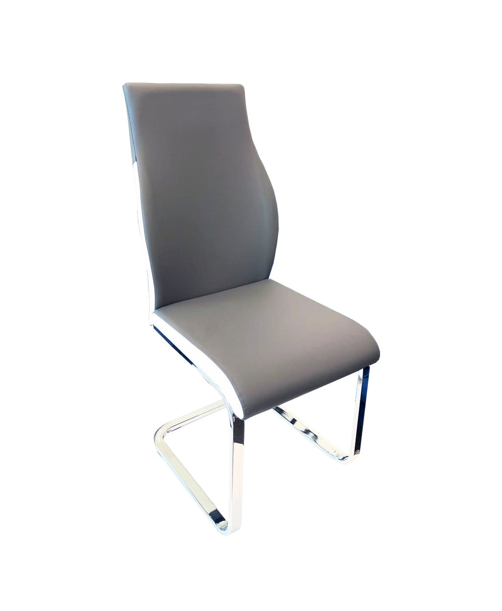 Crystal Dining Chair Grey & White
