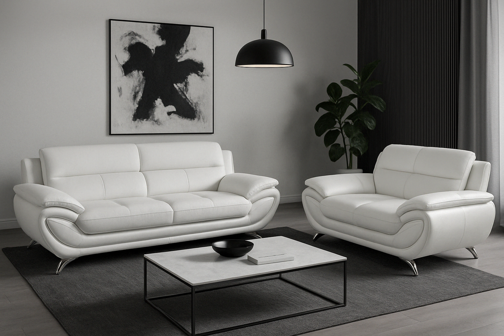 Venecia Sofa Set White