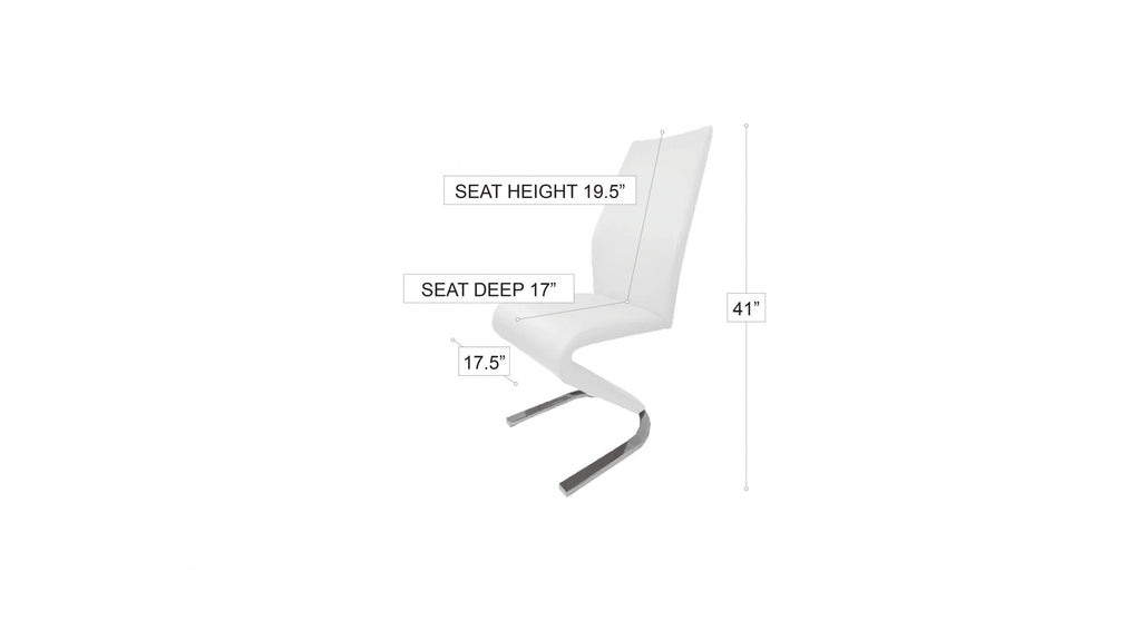 Serenity Dining Chair White