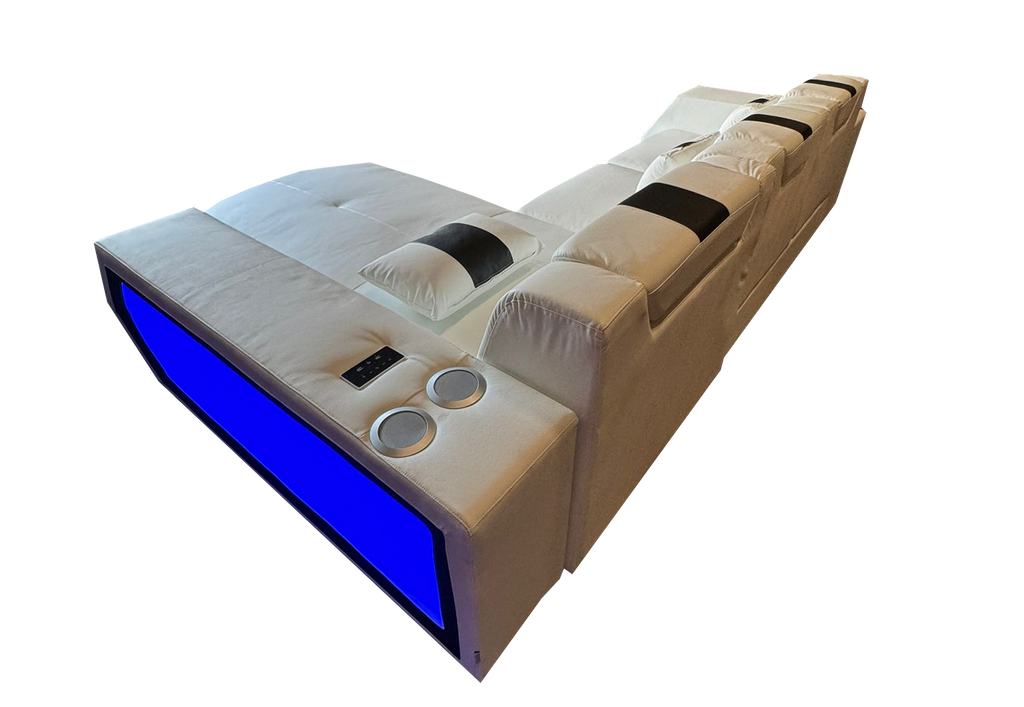 Boa Sectional LED White RIGHT