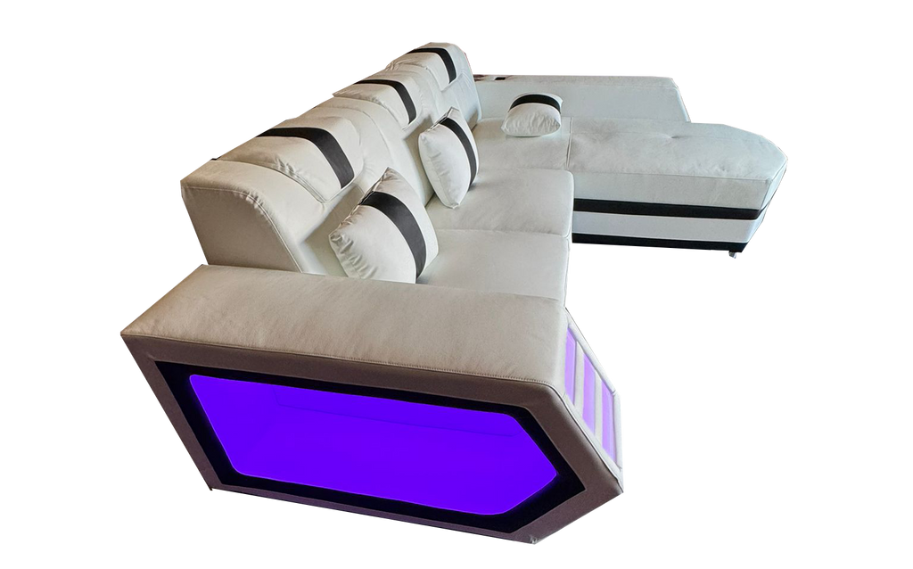 Boa Sectional LED White RIGHT