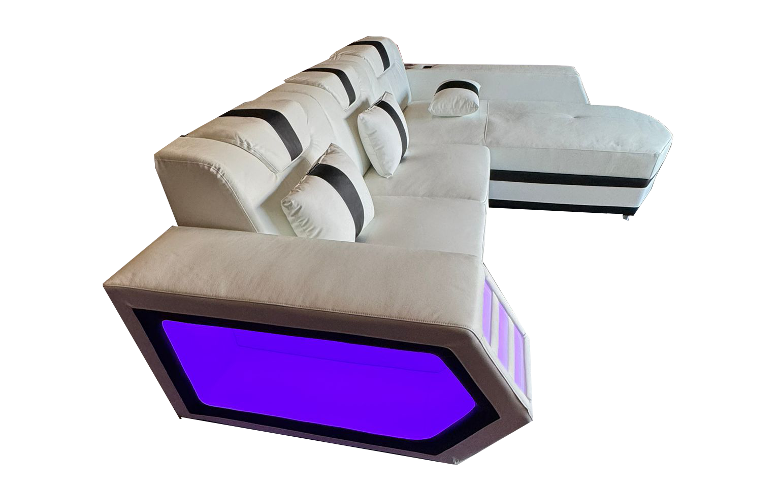 Boa Sectional LED White RIGHT