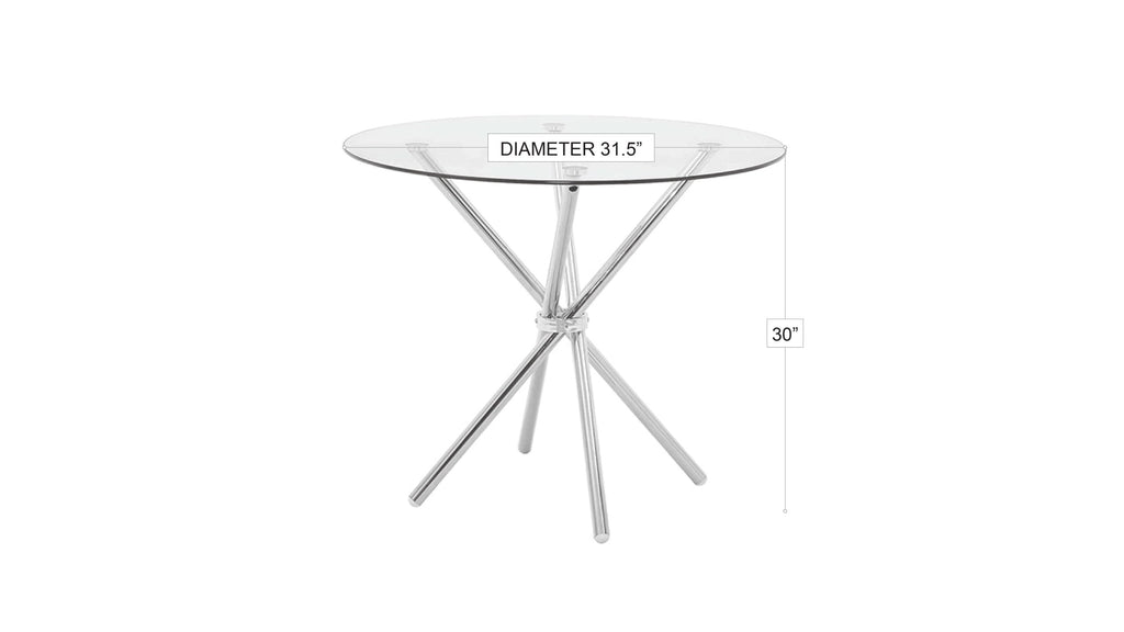 Jessica Round Dining Table 31.5" D