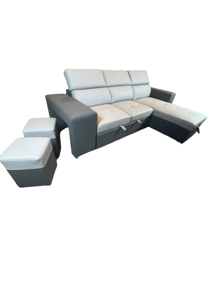 Milano REVERSIBLE Sectional Grey