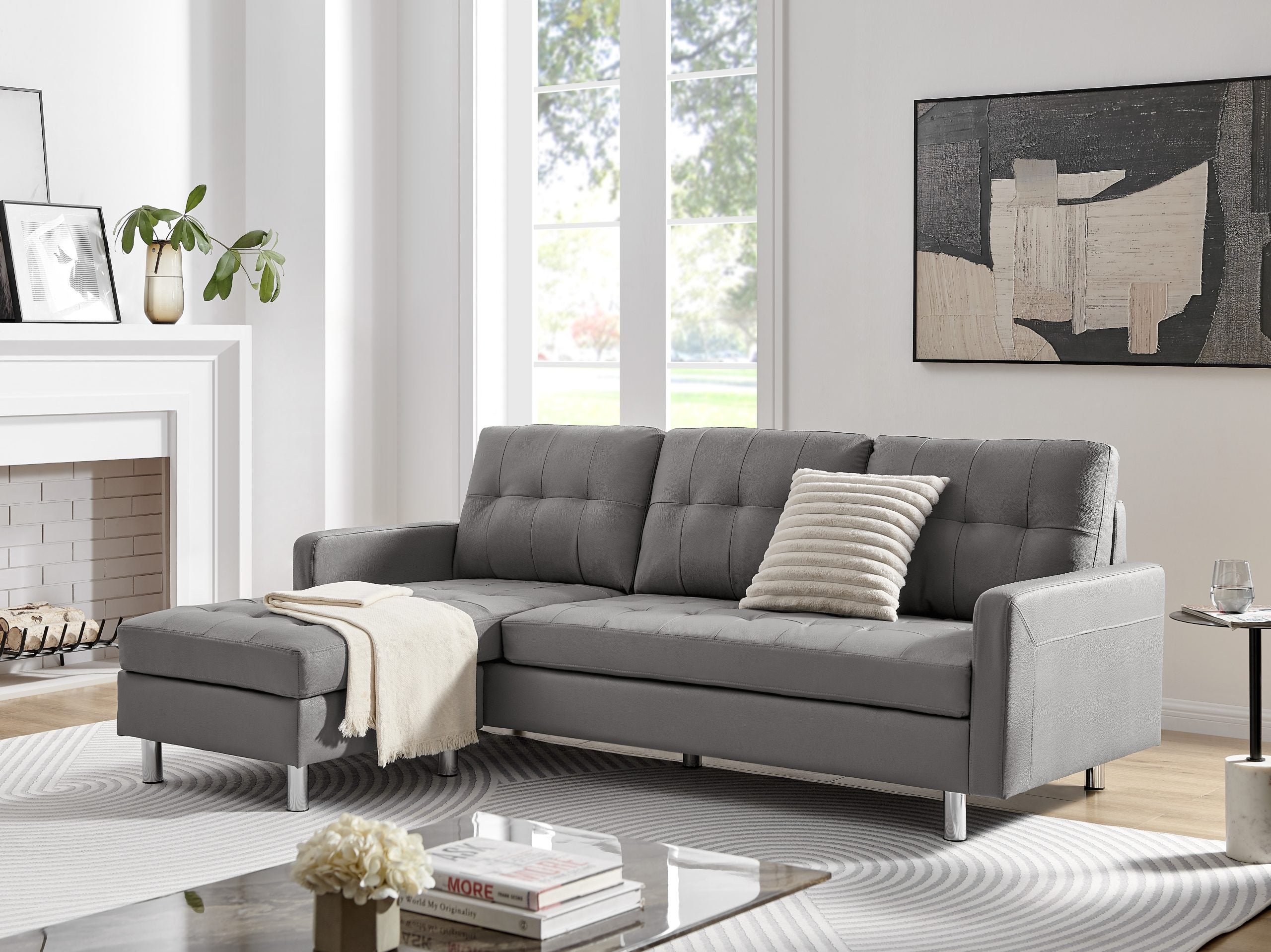 VESADA Sectional Grey