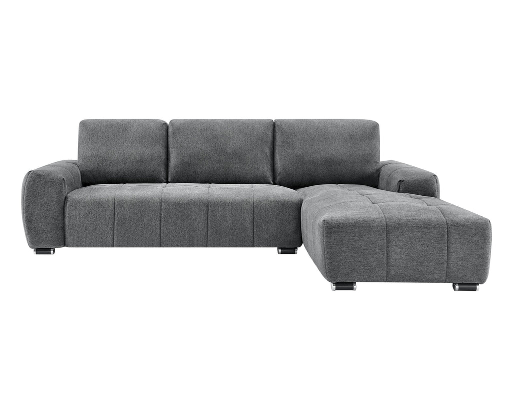 ROMA Sectional Dark Grey - RIGHT