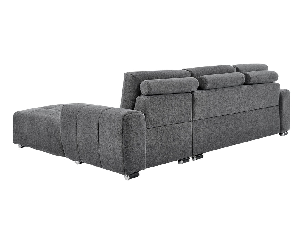 ROMA Sectional Dark Grey - LEFT