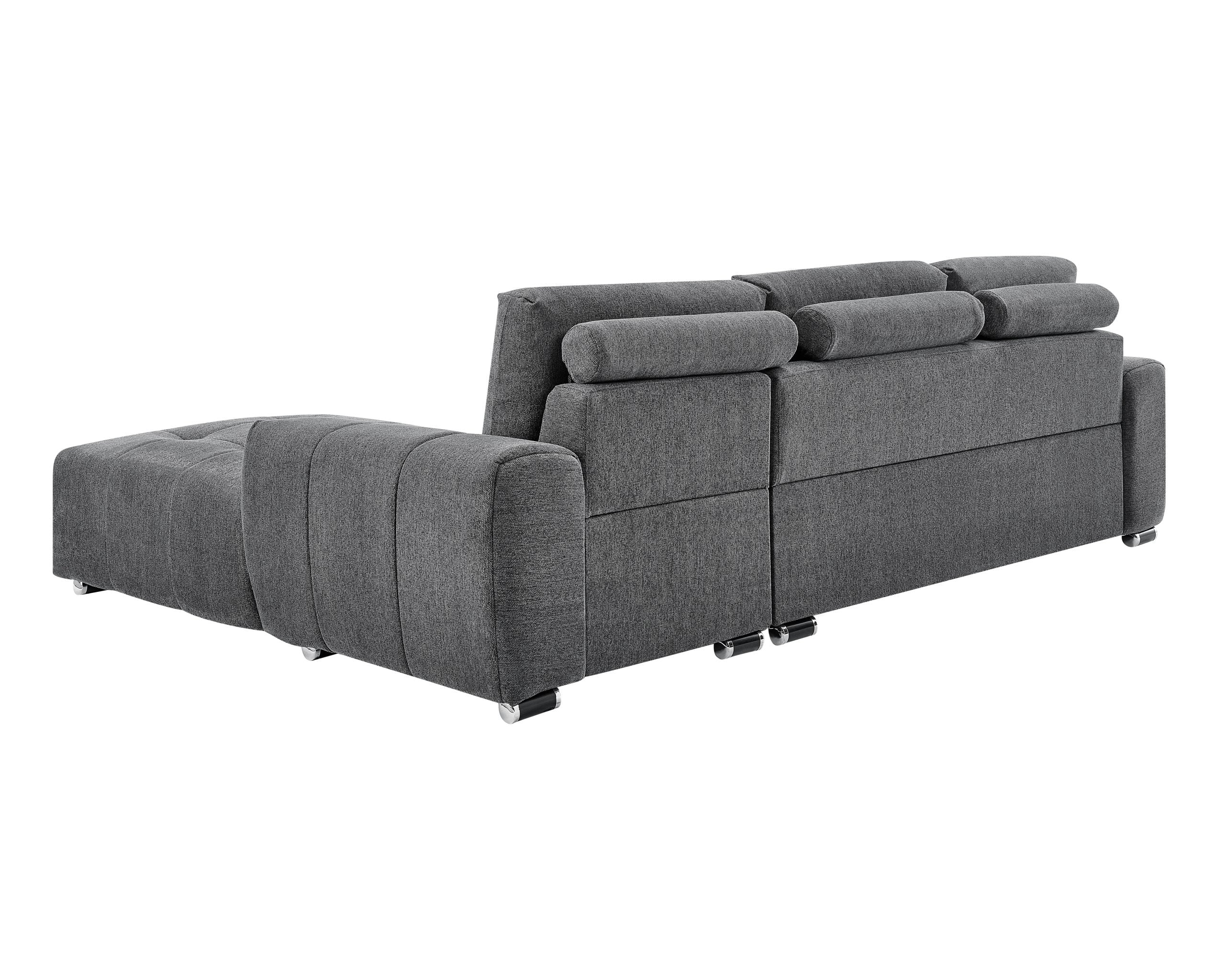 ROMA Sectional Dark Grey - RIGHT