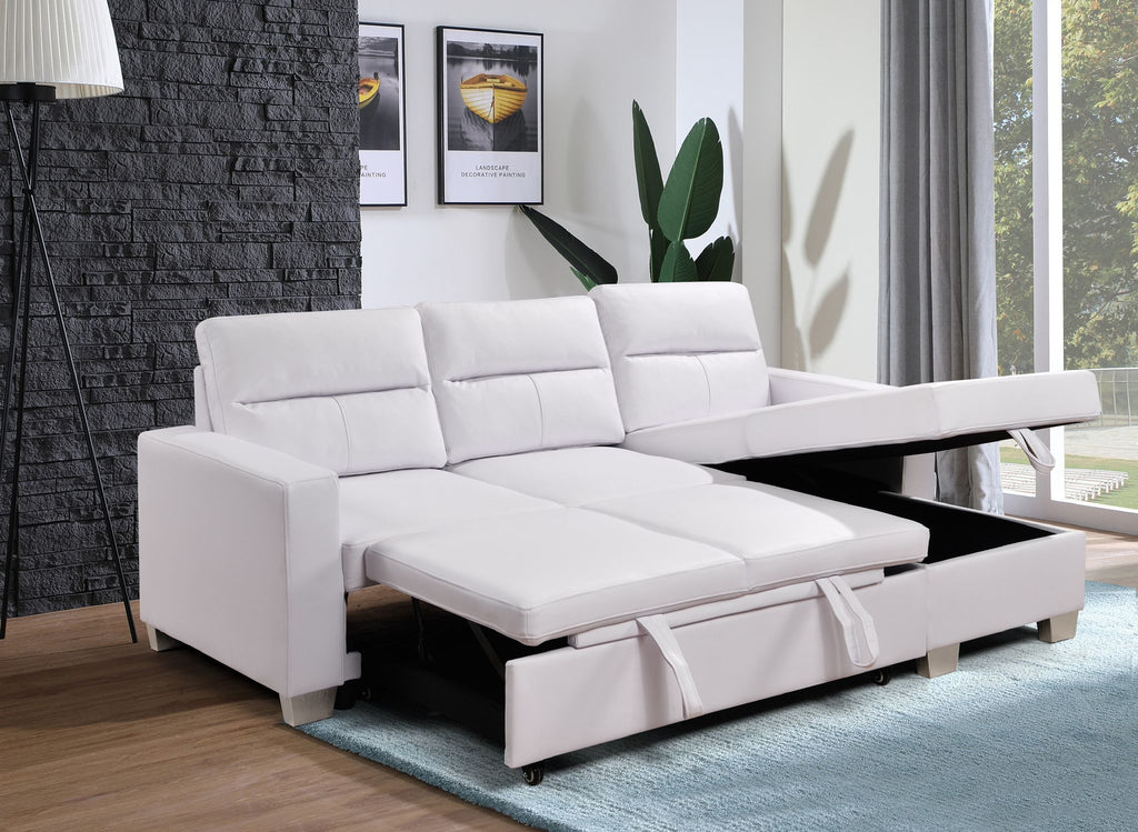 Daniel Reversible Sectional Grey