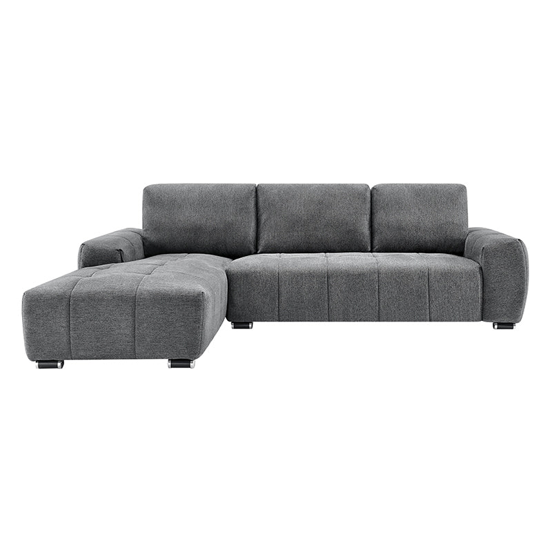ROMA Sectional Dark Grey - LEFT