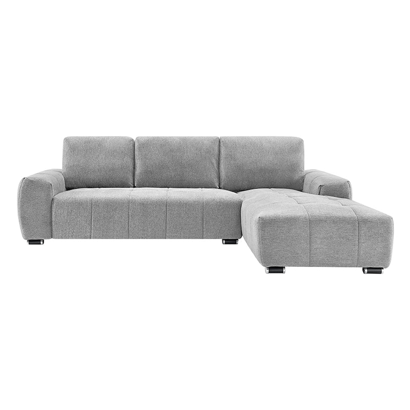 ROMA Sectional Light Grey - RIGHT