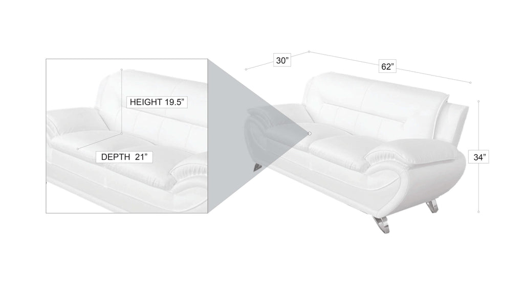 Venecia Sofa Set Black