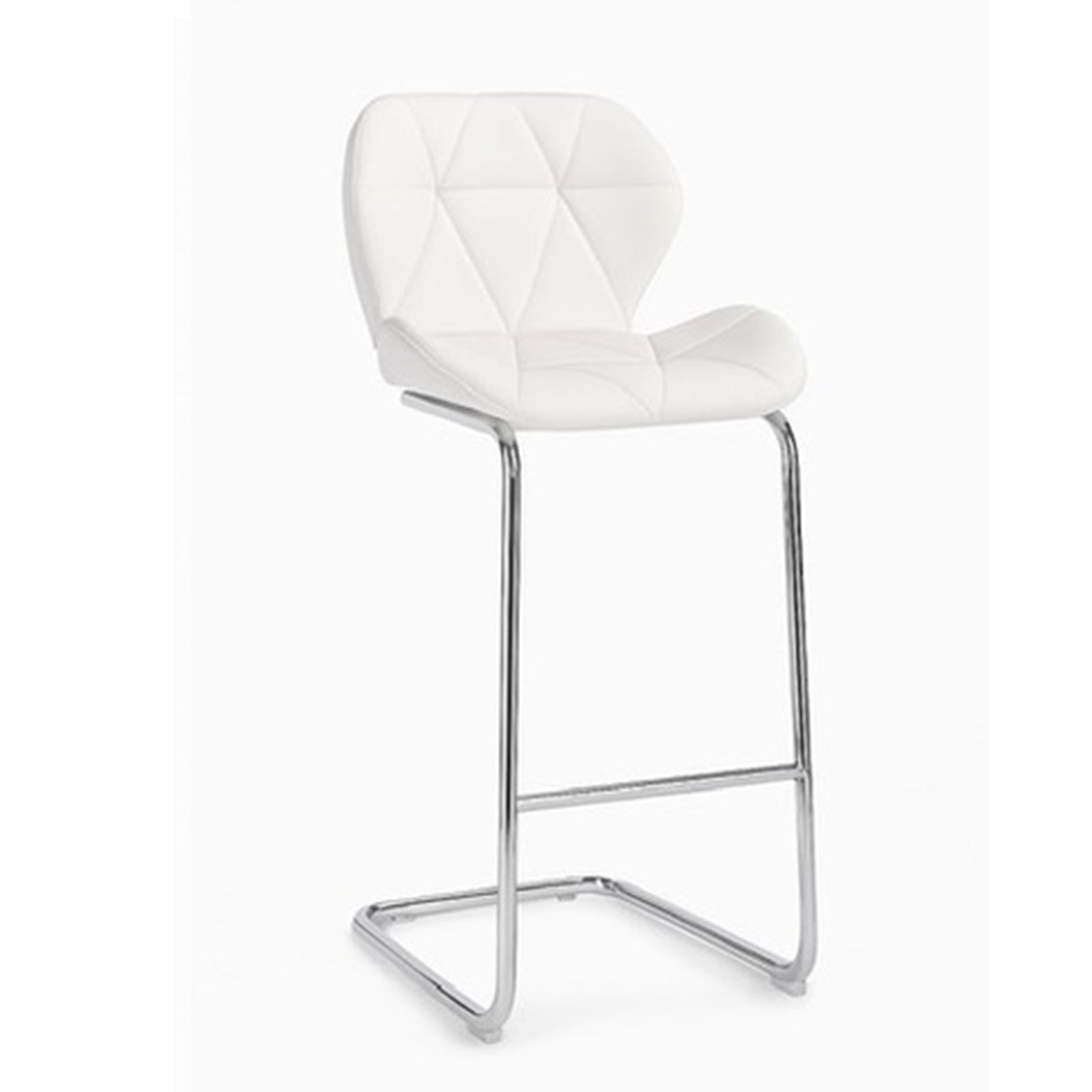 Crystal Barstool White