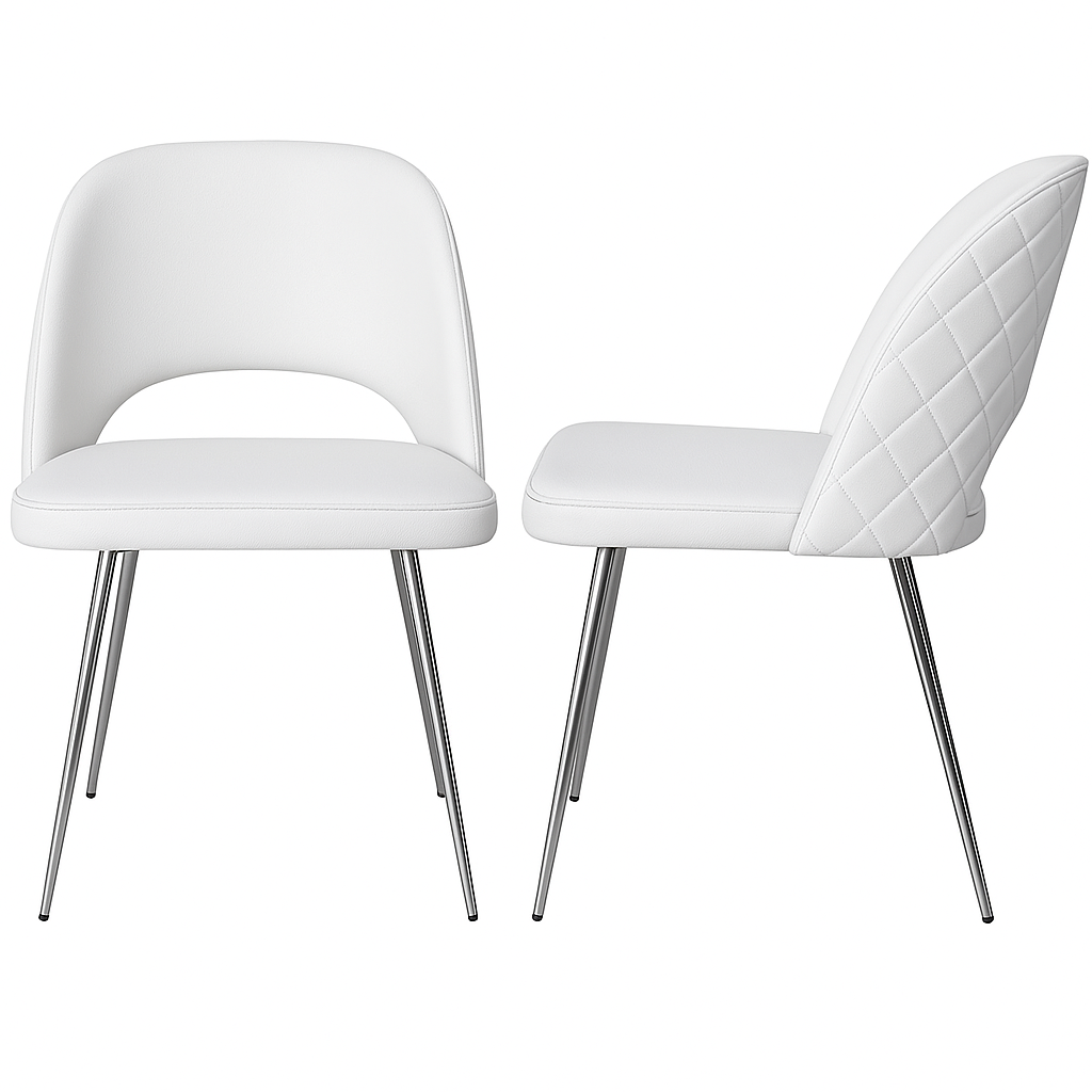 Hill Dining Chair White