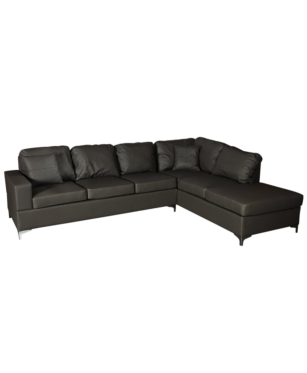 KIVA Sectional Black Right