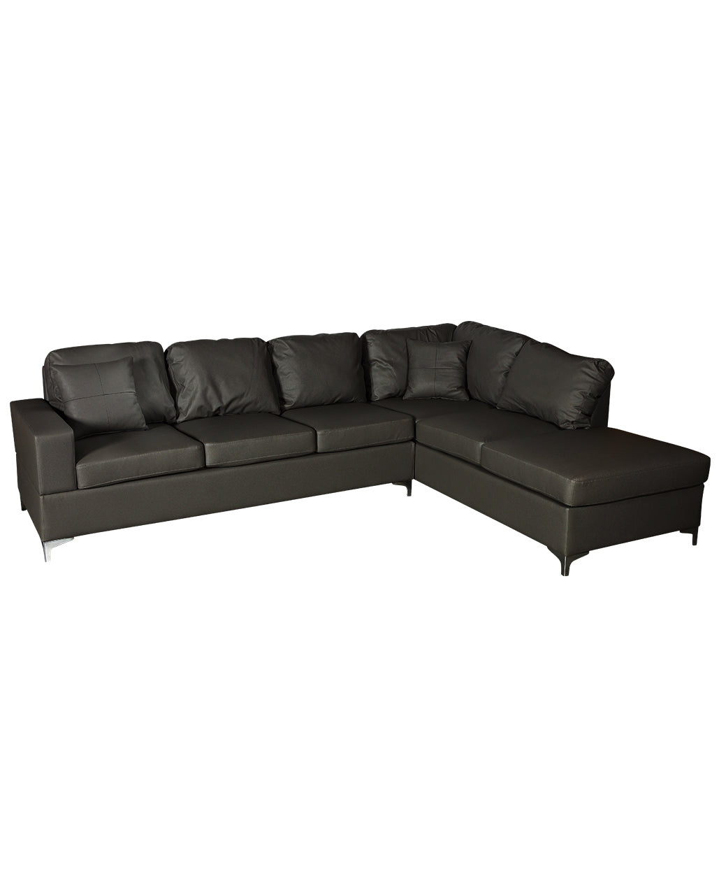 KIVA Sectional Black Right