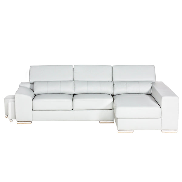 London Sectional RIGHT white