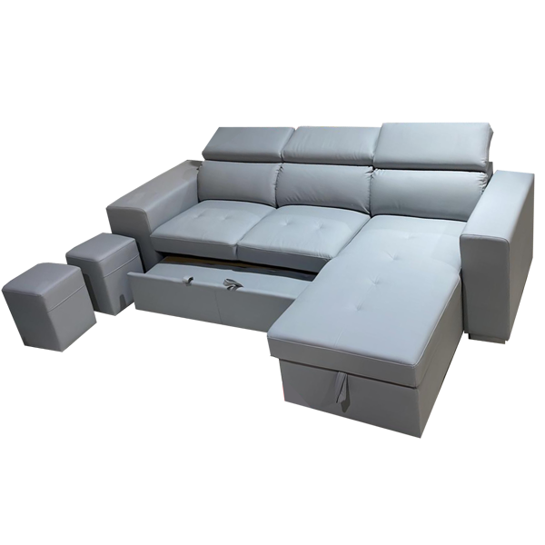 Milano REVERSIBLE Sectional Grey