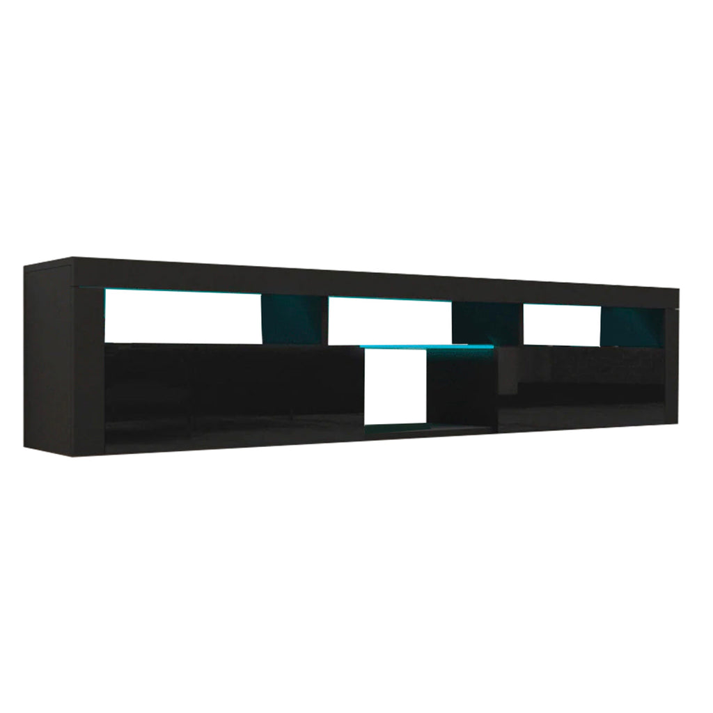 .TV228 Floating TV Stand with LED Black