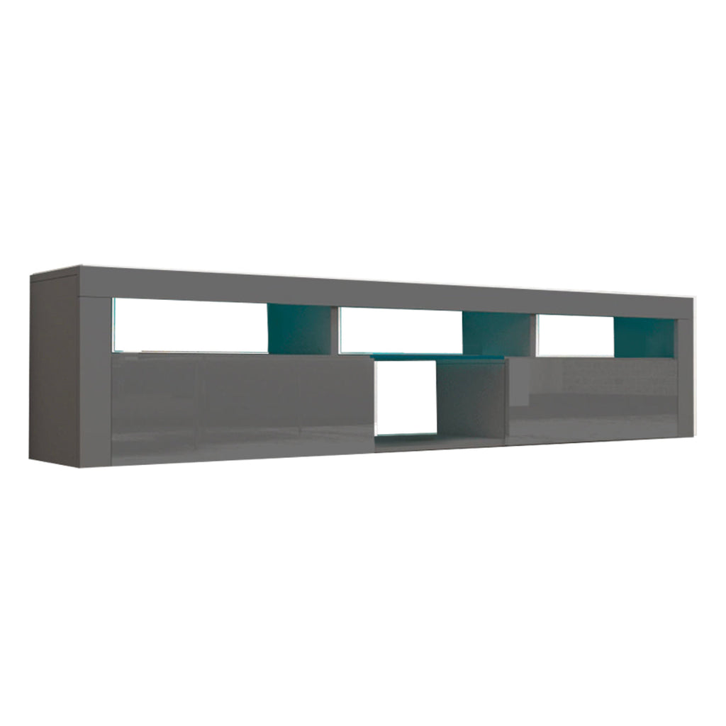 .TV228 Floating TV Stand with LED Grey